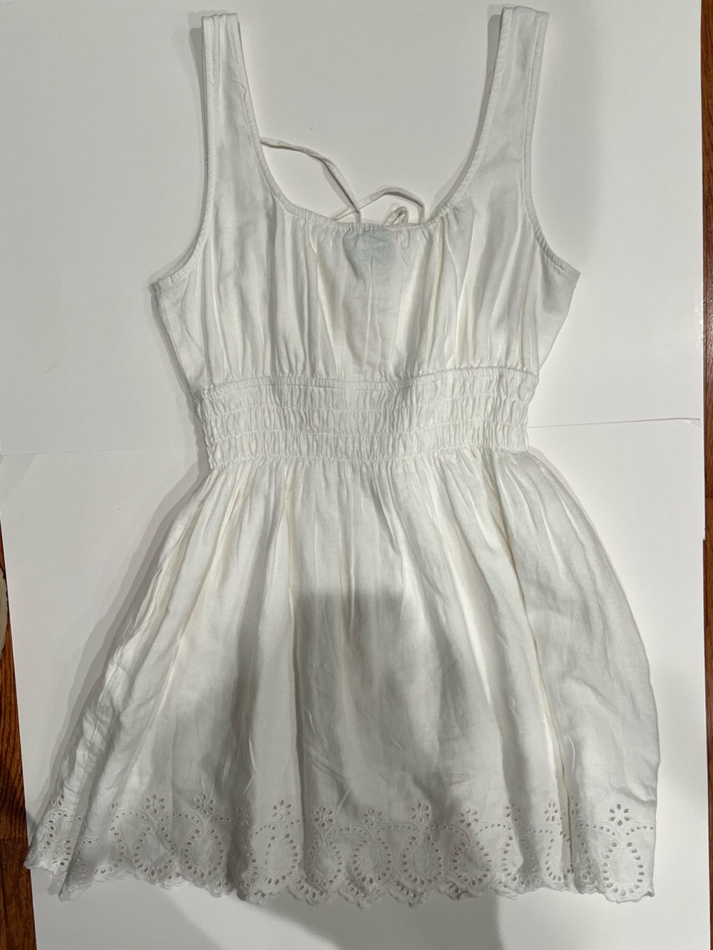 GAP White Eyelet Summer Dress - Picture 4 of 4